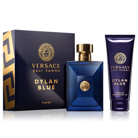 versace dylan blue gift set 100ml|Versace Dylan Blue box.